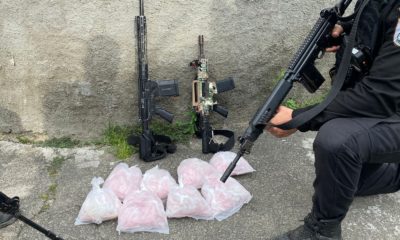 PM faz operação em comunidade da Baixada e prende mais de 20 criminosos (Foto: Divulgação)