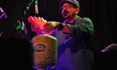 Percussionista Fábio Pascoal anima as manhãs de domingo com grupo 'Amigos do Choro', na Zona Oeste do Rio (Foto: Divulgação)