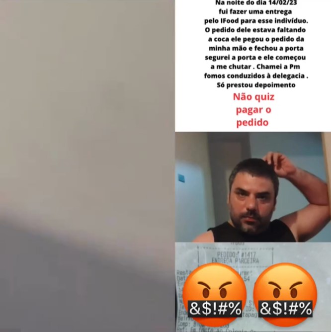 entregadora de ifood