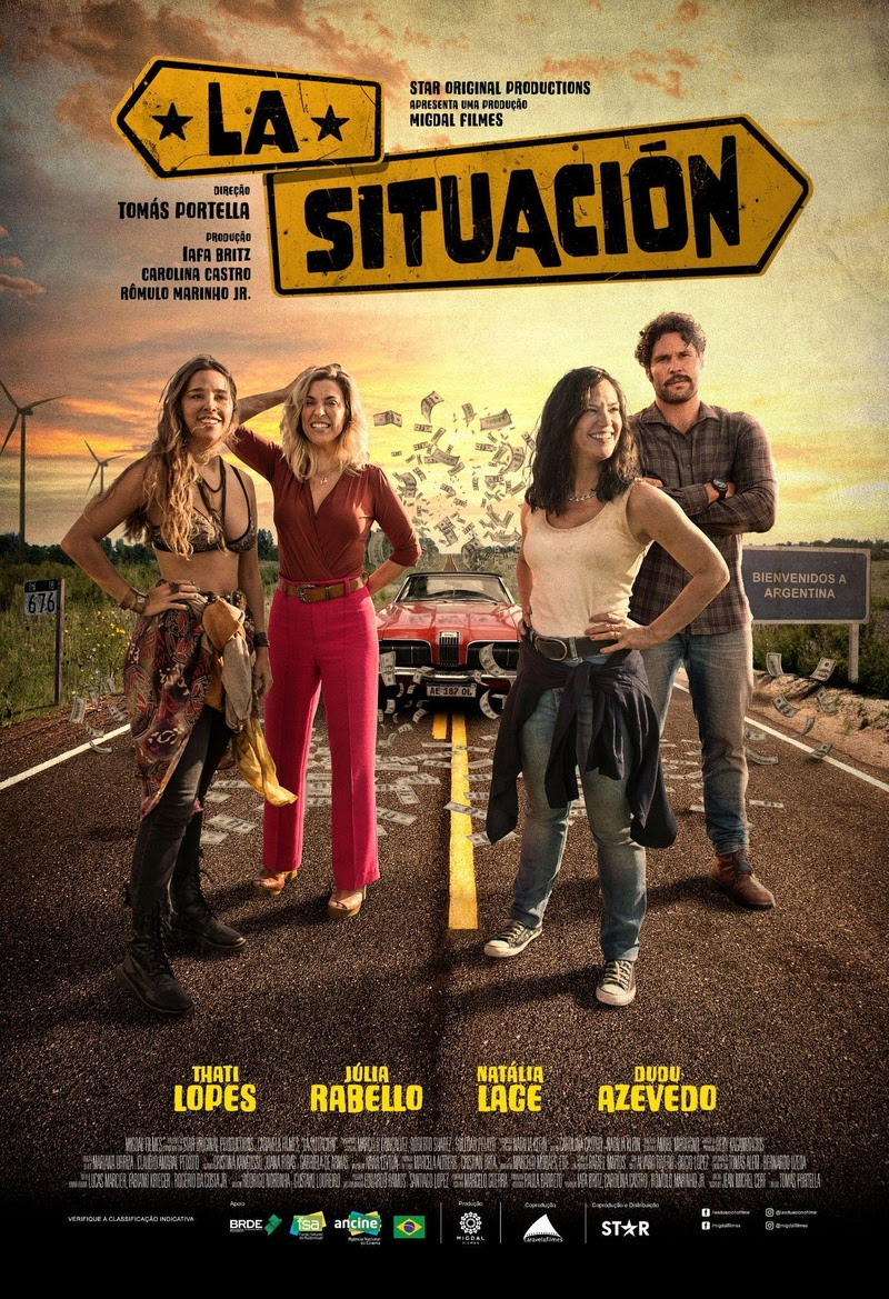 Com Natália Lage, Julia Rabello e Thati Lopes, 'La Situácion' estreia nos cinemas (Foto: Divulgação)