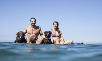 Família Surf Dog participa de Rally no Aretê, em Búzios (Foto: Divulgação)