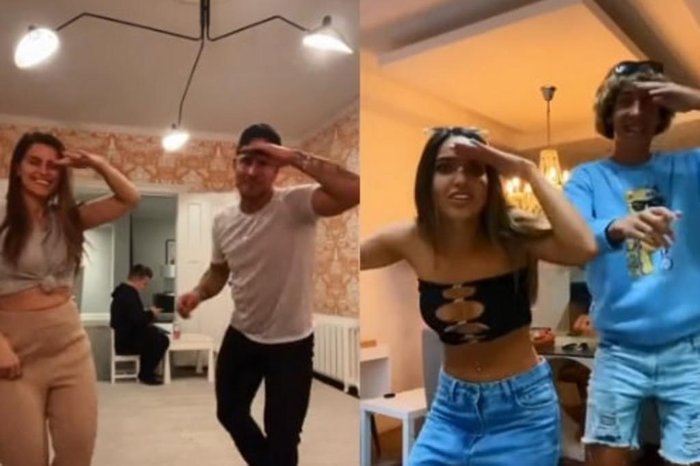 Nelly Furtado faz coreografia do hit "Lovezinho", da cantora brasileira Treyce