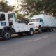 Empresa de gelo é autuada e tem caminhões rebocados por equipes da Prefeitura na Zona Sul do Rio (Foto: Divulgação)