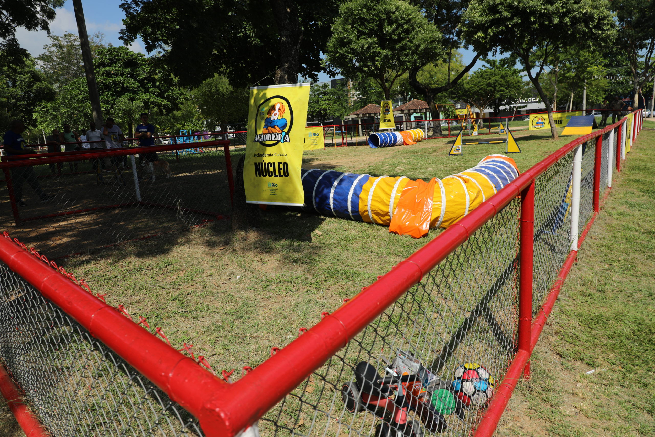 Prefeitura lança 4º núcleo do programa 'Acãodemia Carioca', em Bangu, na Zona Oeste do Rio (Foto: Marcelo Piu/ Divulgação)