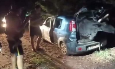 Boi furtado é encontrado dentro de carro abandonado