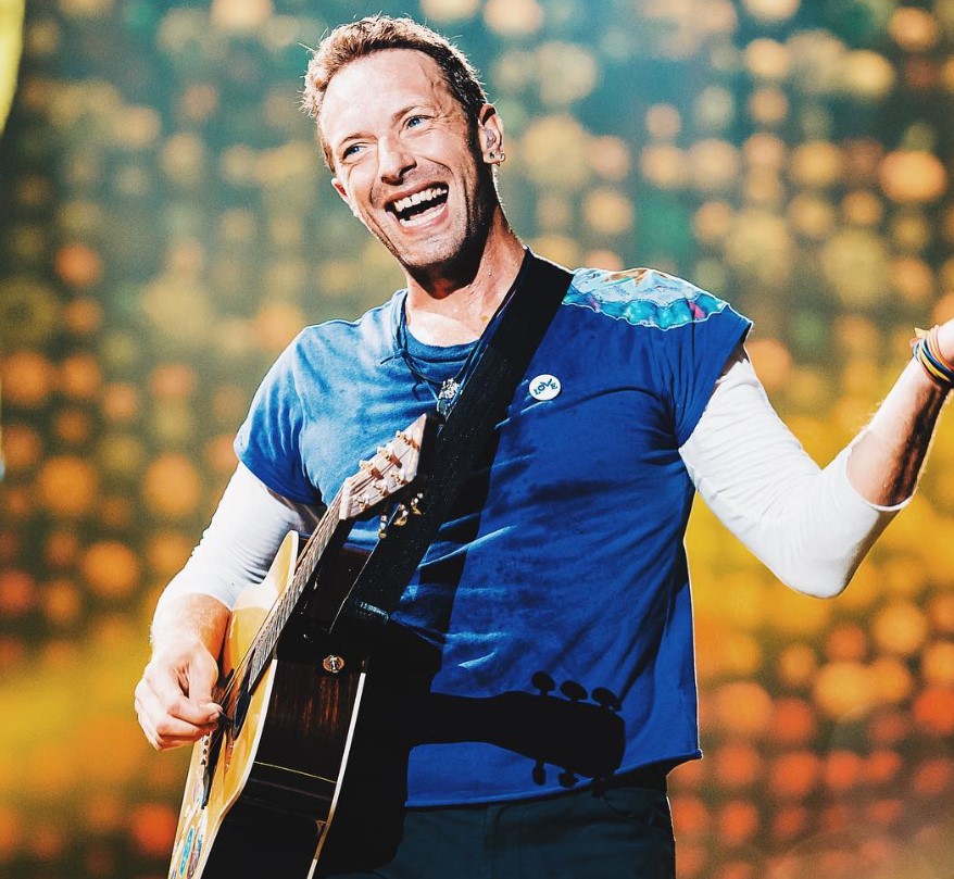 Chris Martin, vocalista do Coldplay