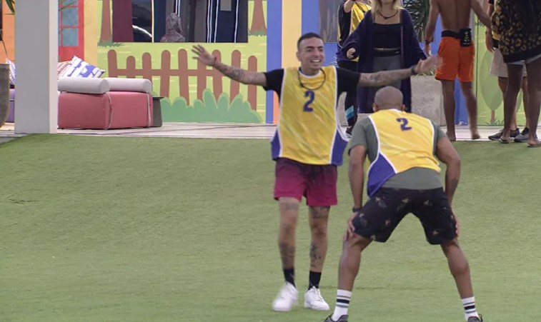 MC Guimê e Ricardo são os últimos a deixar a Prova do Líder