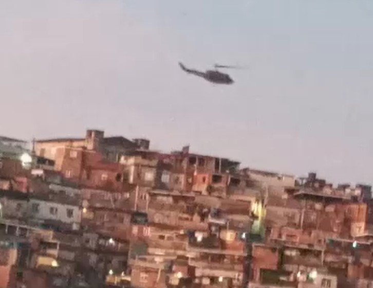 Operação na Vila Cruzeiro, no Complexo de favelas da Penha
