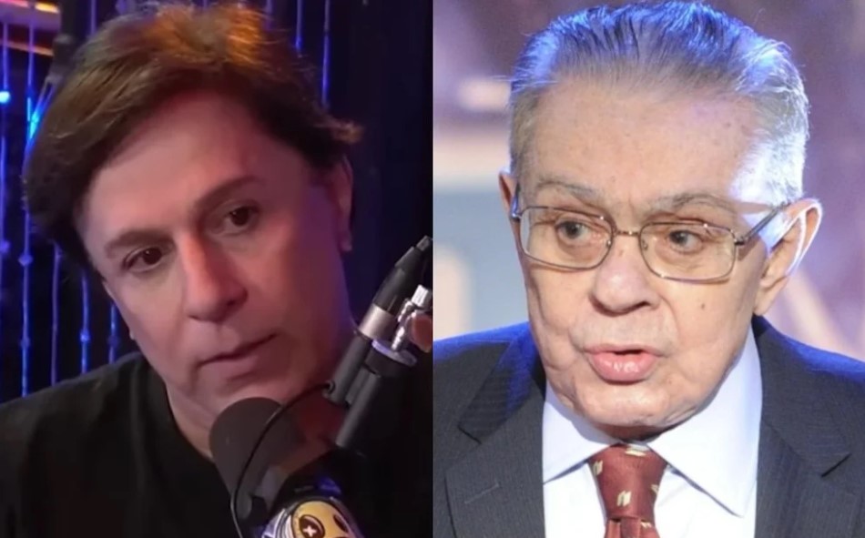 Tom Cavalcante e Chico Anysio