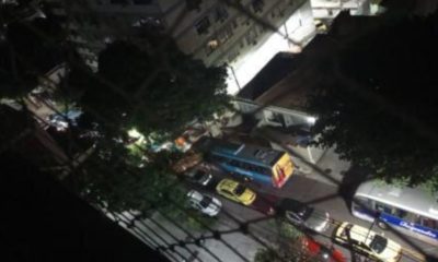 Trânsito na Zona Norte após o show do Coldplay no Estádio Nilton Santos