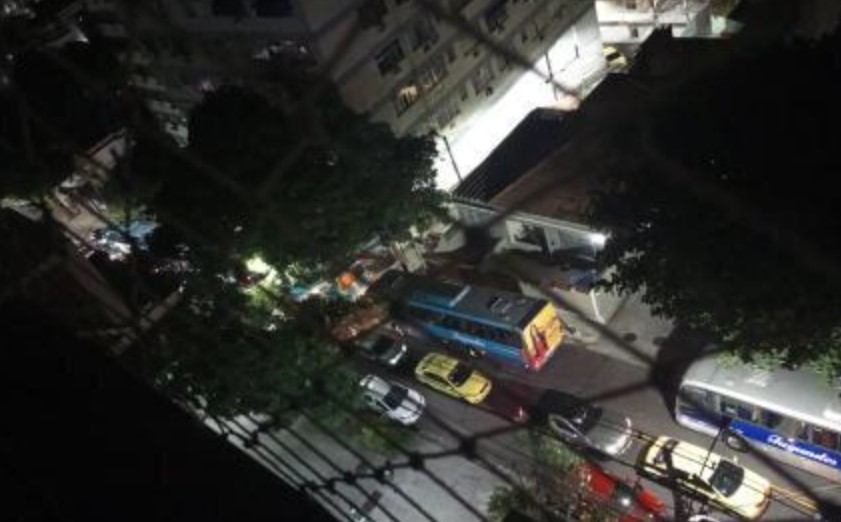 Trânsito na Zona Norte após o show do Coldplay no Estádio Nilton Santos