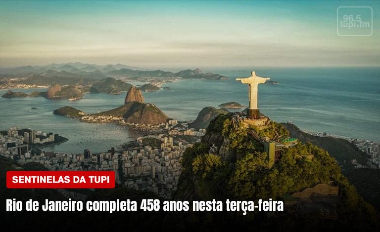 Rio completa 458 anos nesta terça-feira (Foto: Erika Corrêa/ Super Rádio Tupi)