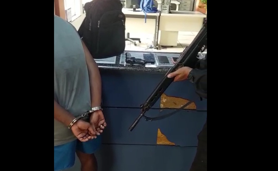 Homem é preso por roubar celulares na Zona Sul do Rio (Foto: Divulgação)