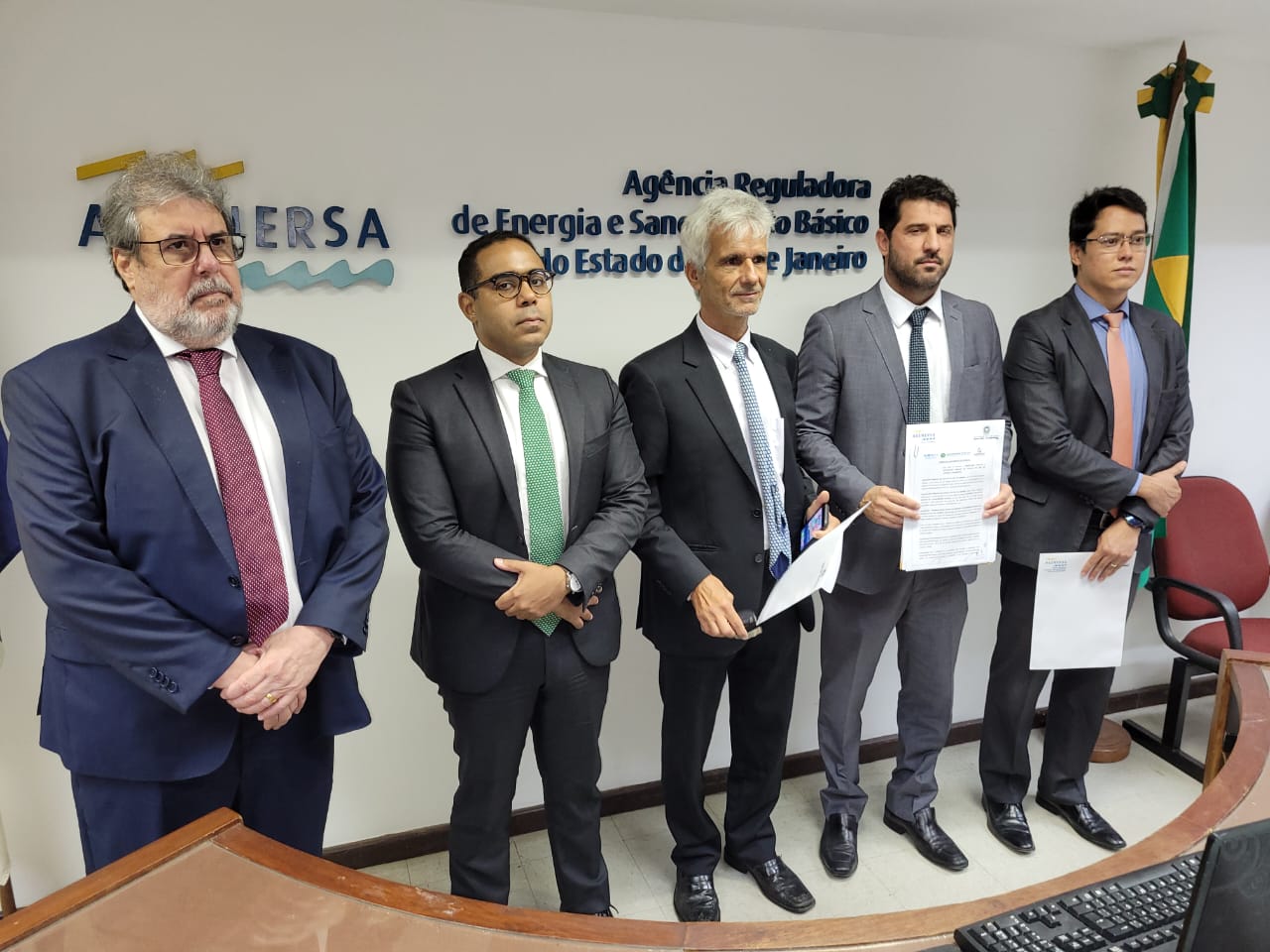 Agenersa, Defensoria Pública e Ministério Público assinam acordo estendendo prazo da vistoria do gás (Foto: Divulgação)