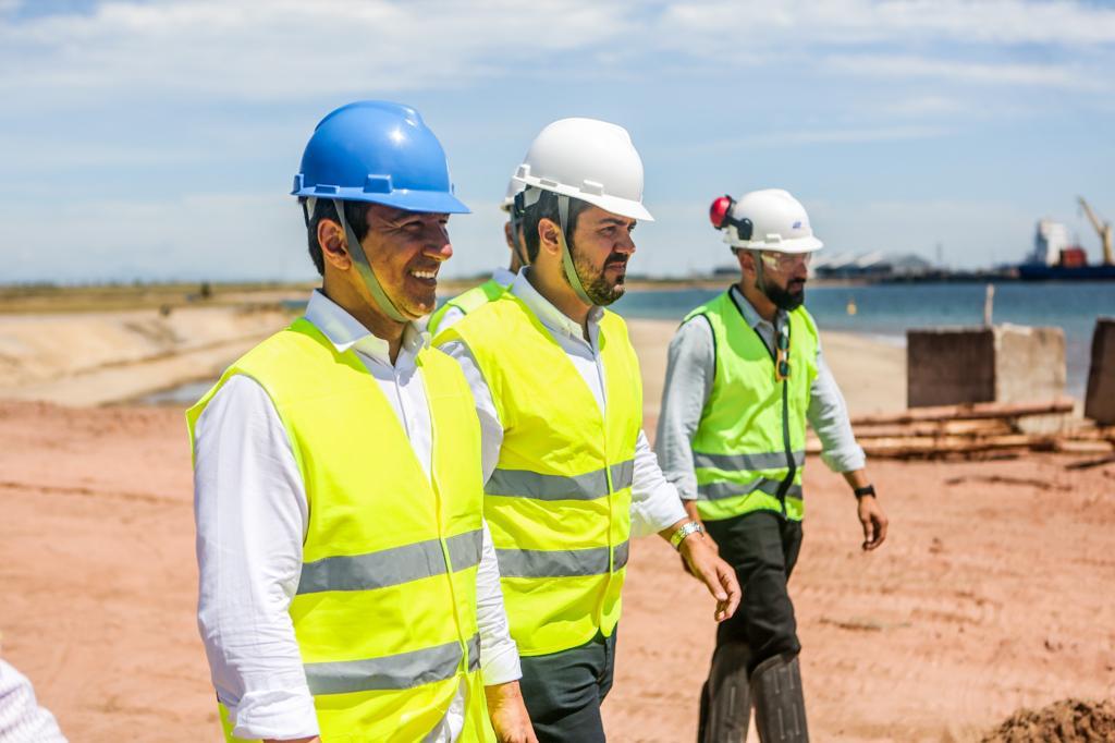 Base logística da Aliseo, no Porto do Açu, começa a operar nos próximos meses (Foto: Divulgação)