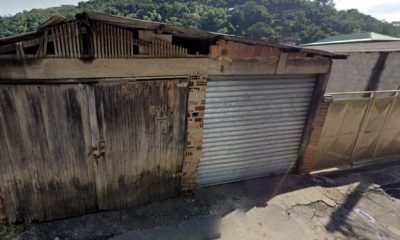 Casa desaba em Itaipava, na Região Serrana do Rio (Foto: Reprodução/ Google Maps)