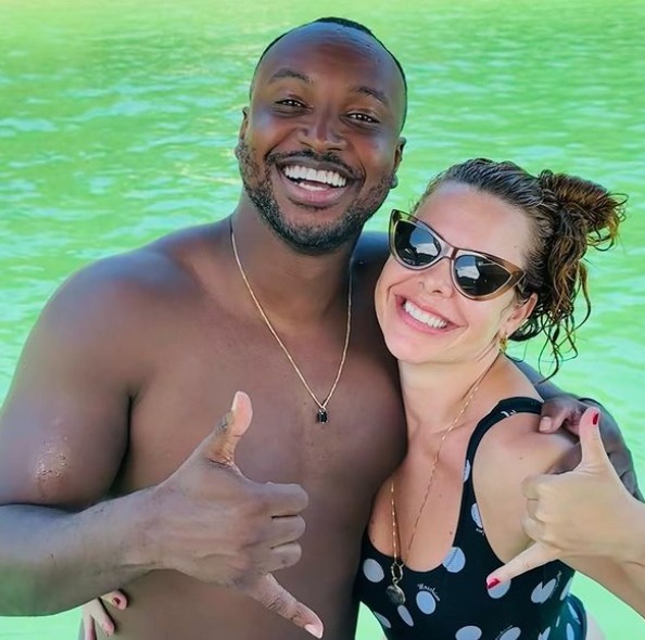 Fernanda Souza comemora 40 anos do ex-marido Thiaguinho e parabeniza: 'Melhor parceiro que Deus me deu' (Foto: Reprodução/ Instagram)