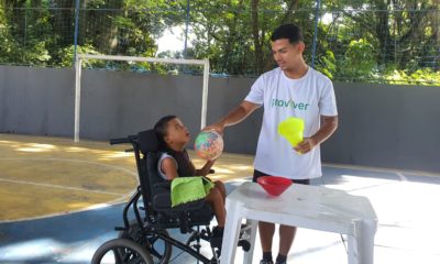Instituto Incluir promove projeto de inclusão em parceria com PM do Rio (Foto: Divulgação)