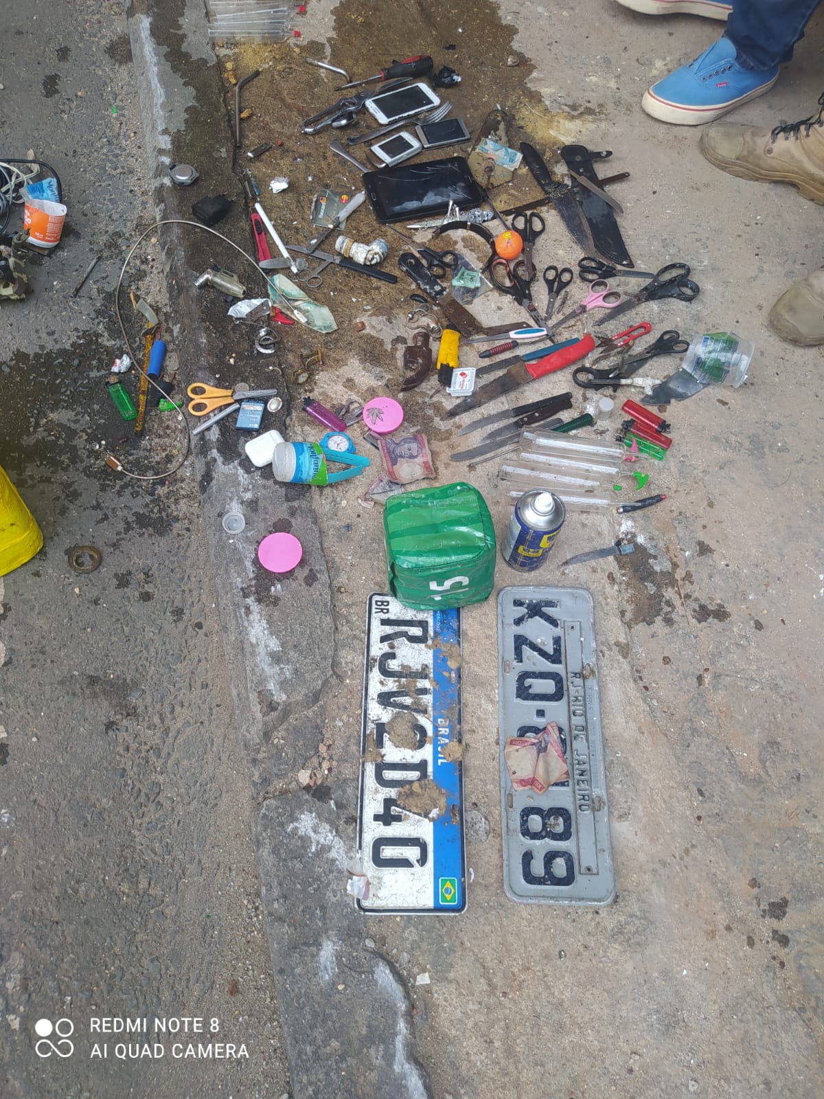 Prefeitura realiza ação de ordenamento urbano na Mangueira, Zona Norte do Rio (Foto: Divulgação)