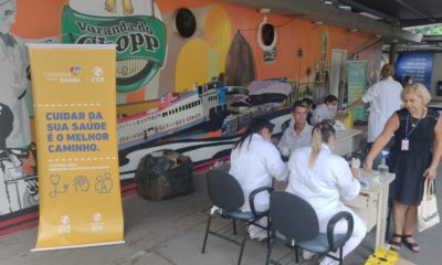 Passageiros das Barcas recebem serviços gratuitos