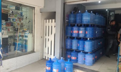 Polícia faz operação para coibir monopólio da venda de água na Gardênia Azul