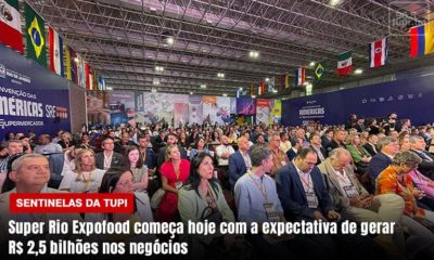 Super Rio Expofood começa com expectativa de gerar R$ 2,5 bilhões em negócios (Foto: Erika Corrêa/ Super Rádio Tupi)