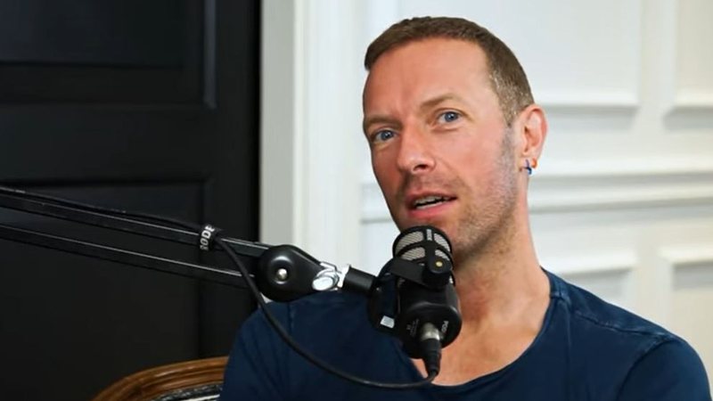 Chris Martin, vocalista da banda Coldplay
