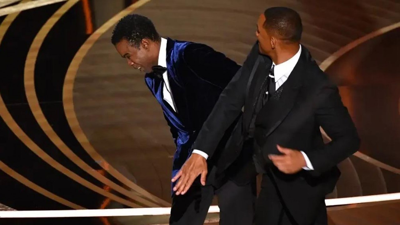 Chris Rock levou um tapa de Will Smith no Oscar