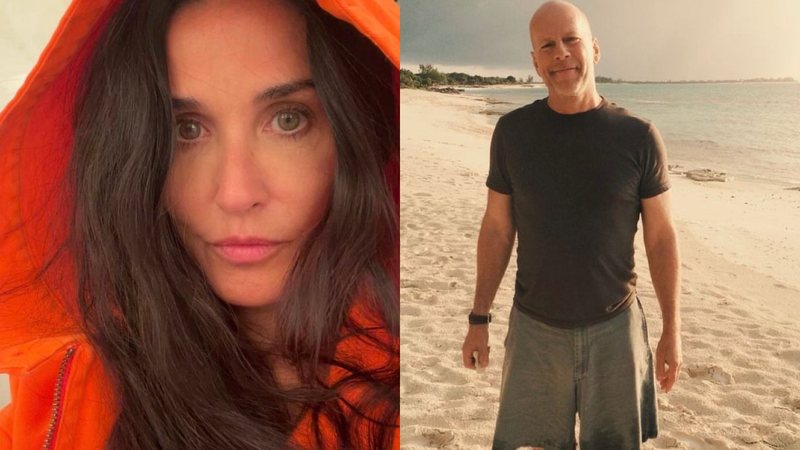 Demi Moore e Bruce Willis