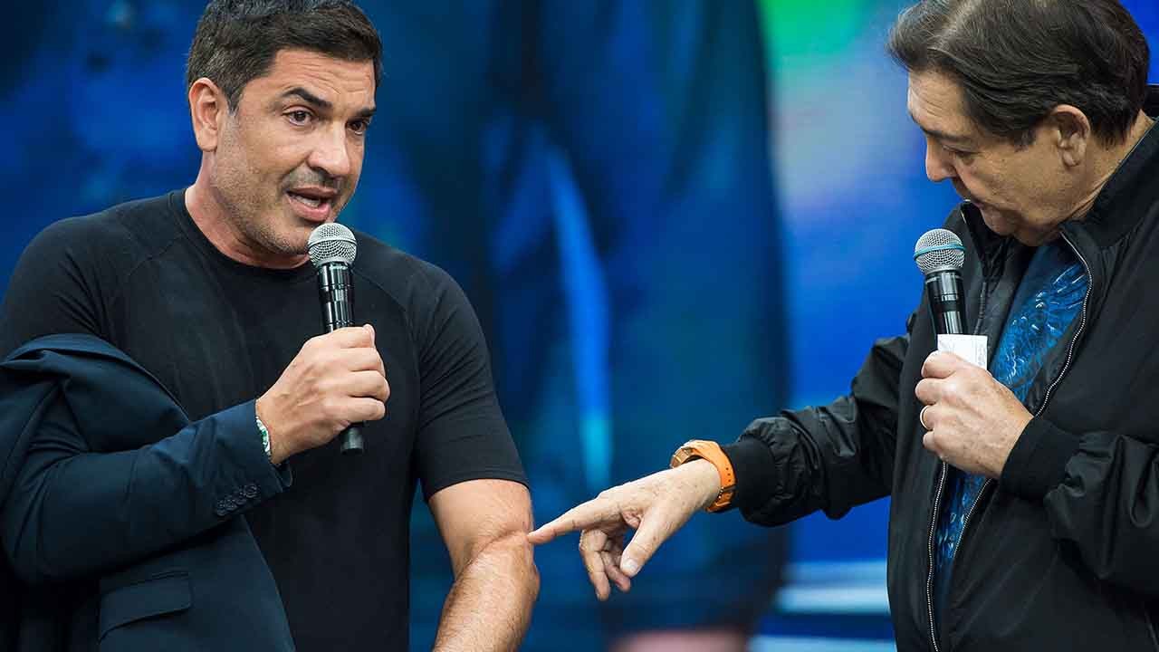 Edu Guedes conversa com Faustão e fala sobre seu acidente