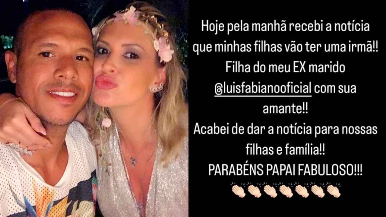 Luís Fabiano trai a esposa e separação é anunciada