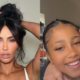 North West com a mãe Kim Kardashian