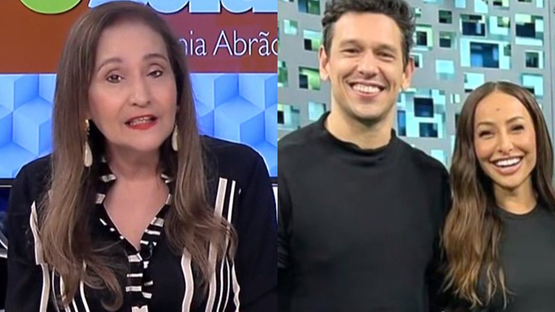 Sonia Abrão, Sabrina Sato e João Vicente Castro