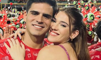 Ana Clara com o namorado