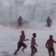 Ciclone bomba atinge praia de Niterói