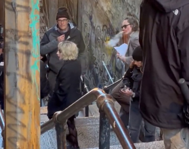 Gravações de Coringa 2 com Lady Gaga