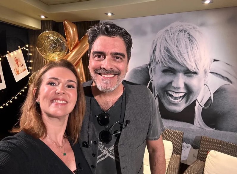 Junno Andrade e Renata Capucci