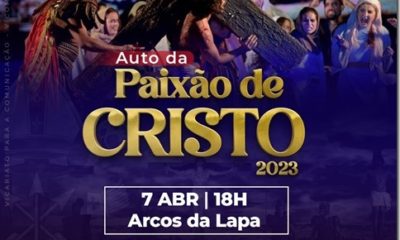 Arquidiocese do Rio apresenta o espetáculo 'Auto da Paixão de Cristo', nos Arcos da Lapa (Foto: Divulgação)