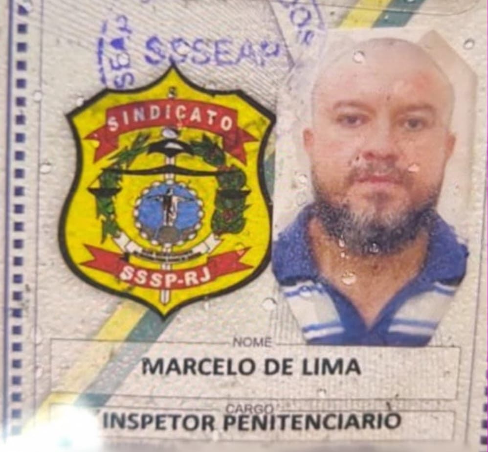 Policial penal Marcelo de Lima, que matou à tiros, o torcedor do Fluminense