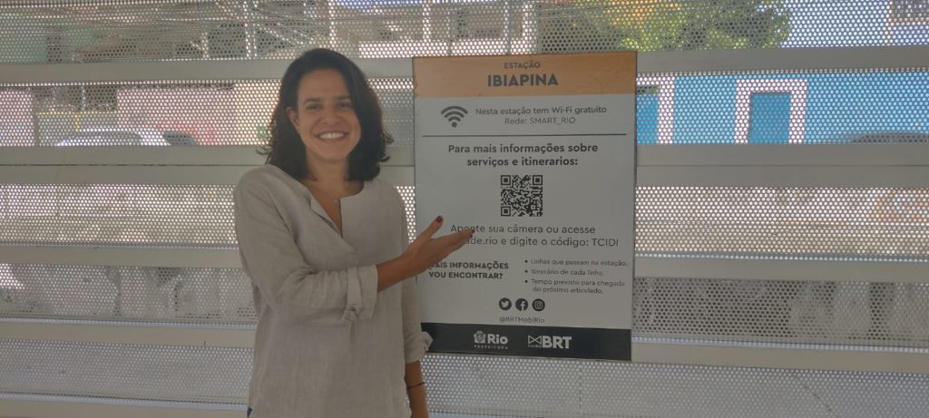 Secretária Municipal de Transportes Maína Celidônio