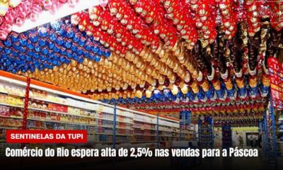 Comércio do Rio espera aumentar vendas em 2,5% na Páscoa (Foto: Erika Corrêa/ Super Rádio Tupi)