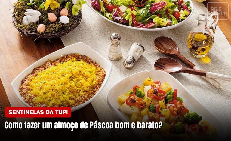 Como preparar um almoço de Páscoa saboroso e sem gastar muito (Foto: Erika Corrêa/ Super Rádio Tupi)