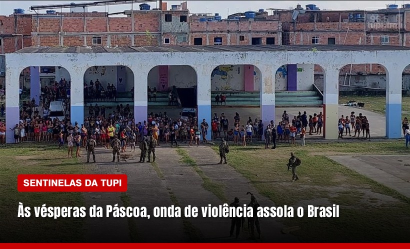Às vésperas da Páscoa, onda de violência assusta o país (Foto: Rafaela Lima/ Super Rádio Tupi)