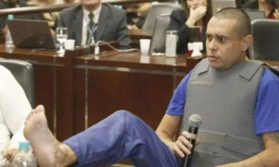 Ameaçados de morte, advogados do ex-pastor Georgeval abandonam o tribunal em Linhares, no Espirito Santo (Foto: Divulgação)