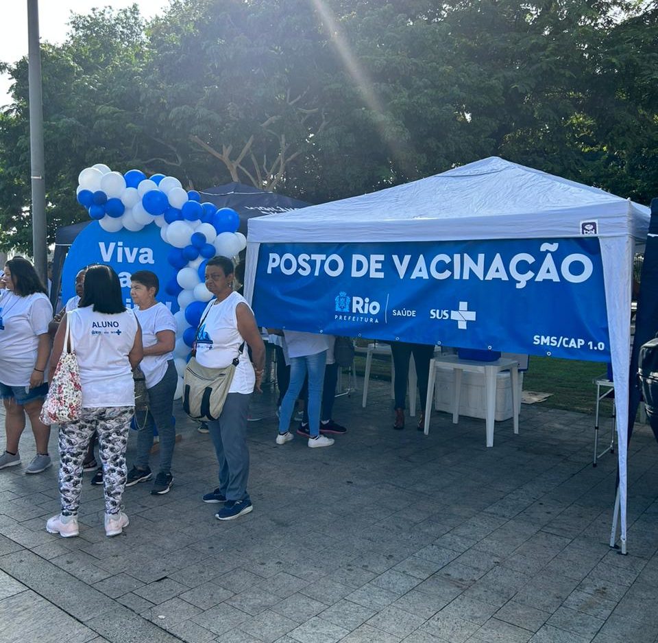 Vacinação contra a gripe no Rio