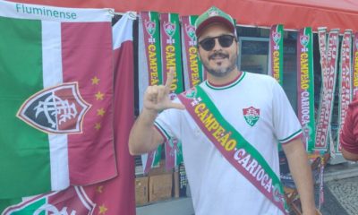 Tricolor de coração, Evandro Sena comemora bicampeonato carioca
