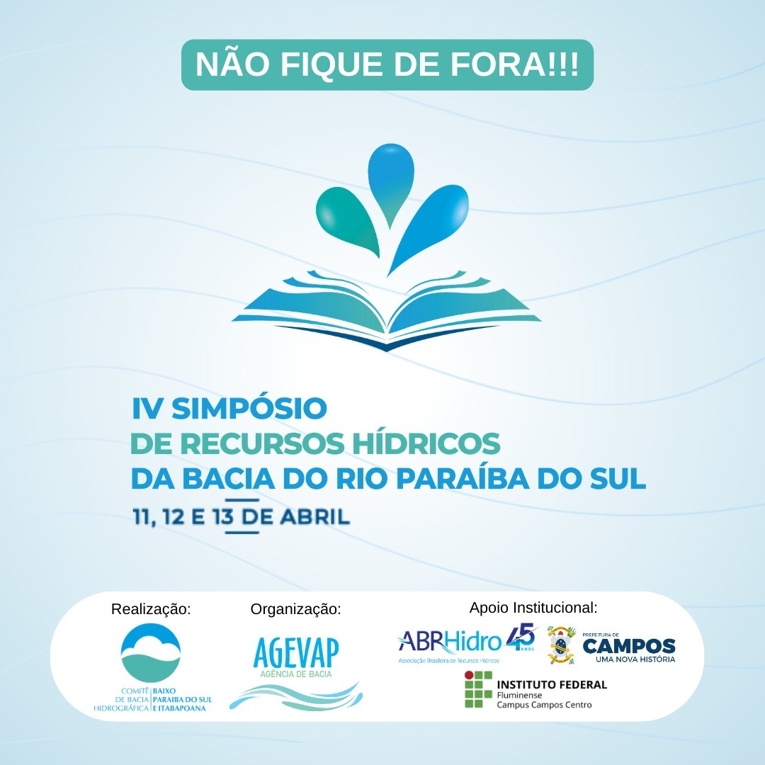 Sicoob Fluminense apoia Simpósio de Recursos Hídricos em Campos (Foto: Divulgação)