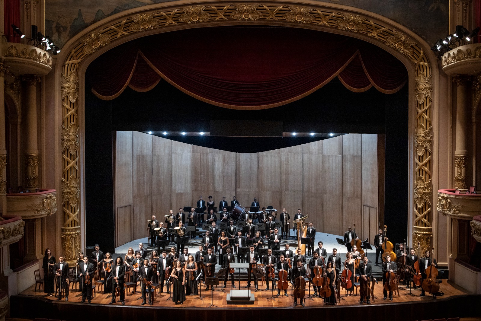 Sala Cecília Meireles recebe a 'Orquestra Sinfônica Jovem do Rio de Janeiro' (Foto: Divulgação)