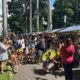 Feira de Artesanato Indígena ocupa jardins do Museu da República na Zona Sul do Rio (Foto: Giovanna Faria/ Super Rádio Tupi)