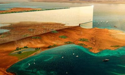 'The Line', projeto liderado por príncipe saudita, é iniciado e promete revolucionar forma de viver em todo o mundo (Foto: Divulgação)